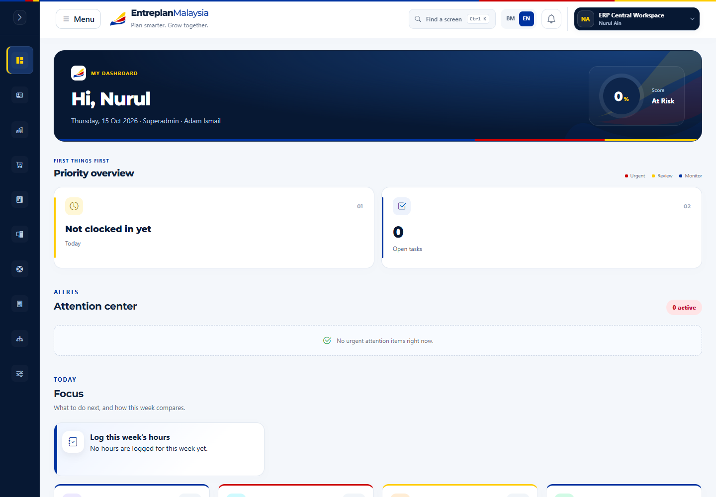EntreplanMalaysia: See what needs your attention